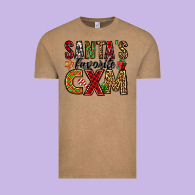 Santa's Favorite Cxm Vintage Tee Designed By Jasminsmagicworld