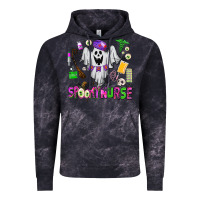 Cloud Black spooky nurse Vintage Hoodie - AdoDesignShop