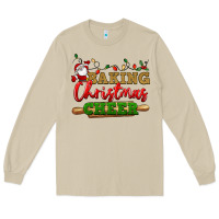Mushroom Baking Christmas cheer Long Sleeve Tee - NancyCooperArtShop