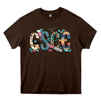 Chocolate Brown cscc cutaneous squamous cell cancer Heavy Core Tee - Zillion Design Studio
