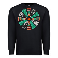 Black western windmill Premium Sweatshirt - Jasminsmagicworld