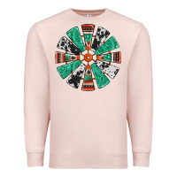 Pale Pink western windmill Premium Sweatshirt - Jasminsmagicworld