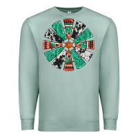 Seafoam western windmill Premium Sweatshirt - Jasminsmagicworld