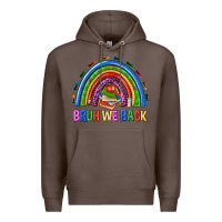 Coffee bruh we back Premium Hoodie - NancyCooperArtShop