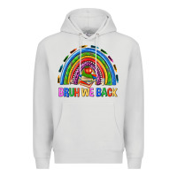Dove Grey bruh we back Premium Hoodie - NancyCooperArtShop