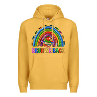 Mustard bruh we back Premium Hoodie - NancyCooperArtShop