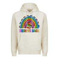 Oatmeal Heather bruh we back Premium Hoodie - NancyCooperArtShop