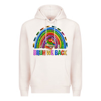 Pale Pink bruh we back Premium Hoodie - NancyCooperArtShop