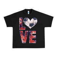 Black soccer love Urban Heavy Tee - JahusDesignShop