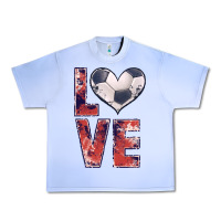 Grape Ice soccer love Urban Heavy Tee - JahusDesignShop