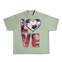 Oil Green soccer love Urban Heavy Tee - JahusDesignShop