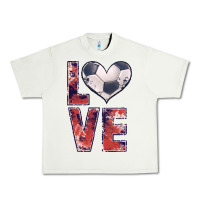 Pistachio soccer love Urban Heavy Tee - JahusDesignShop