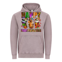 Vintage Zinc happy hallothanksmas Vintage Hoodie - AdoDesignShop