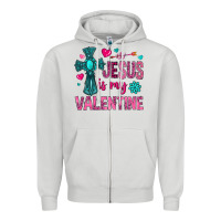 Jesus Is My Valentine Zipper Hoodie | Teevron
