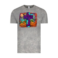 Cloud Rock halloween cross Vintage Tee - JahusDesignShop