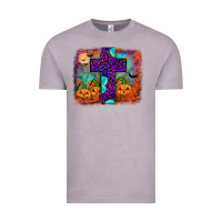 Halloween Cross Vintage Tee | Teevron