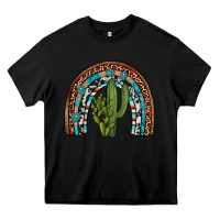 Black revize cactus gemstone rainbow Heavy Core Tee - Artiststas