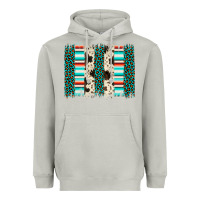 Moon Dust leopard cowhide brush stroke Heavyweight Hoodie - Artiststas