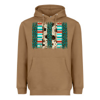 Toasted Coconut leopard cowhide brush stroke Heavyweight Hoodie - Artiststas