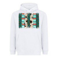 White leopard cowhide brush stroke Heavyweight Hoodie - Artiststas