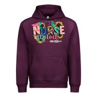Mauve Wine nurse Urban Hoodie - CowGirlArtShop