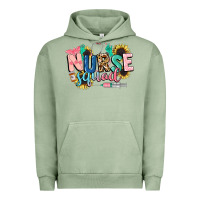 Pigment Oil Green nurse Urban Hoodie - CowGirlArtShop