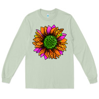 Matcha halloween sunflower Long Sleeve Tee - Jasminsmagicworld
