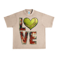 French Oak softball love Urban Heavy Tee - JahusDesignShop