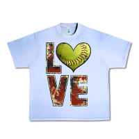 Grape Ice softball love Urban Heavy Tee - JahusDesignShop