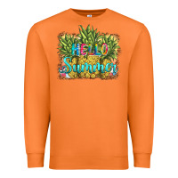 Carrot hello summer pineapple Premium Sweatshirt - BarkalooDesign