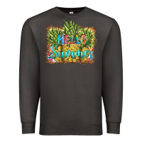 Smoke hello summer pineapple Premium Sweatshirt - BarkalooDesign