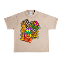 French Oak mississippi map mardi gras Urban Heavy Tee - AdoDesignShop