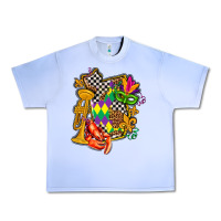 Grape Ice mississippi map mardi gras Urban Heavy Tee - AdoDesignShop