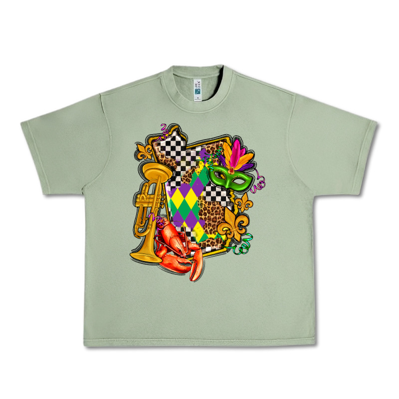 Mississippi Map Mardi Gras Urban Heavy Tee by AdoDesignShop | Teevron