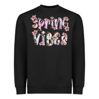 Black spring vibes Heavyweight Sweatshirt - Artiststas