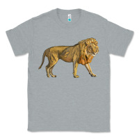 Heather Grey lion Classic Tee - LillyAllenDesigns