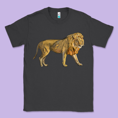 Lion Classic Tee Designed By Lillyallendesigns