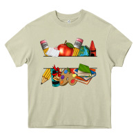 Mossy teacher name frame custom Heavy Core Tee - texasbilliewilder