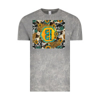 Cloud Rock gigi sunflower turquoise Vintage Tee - Jasminsmagicworld