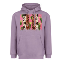 Lavender cactus leopard cowhide brush stroke Heavyweight Hoodie - Artiststas