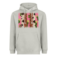 Cactus Leopard Cowhide Brush Stroke Heavyweight Hoodie | Teevron