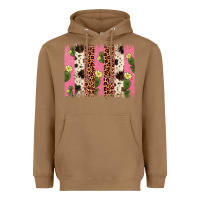Toasted Coconut cactus leopard cowhide brush stroke Heavyweight Hoodie - Artiststas