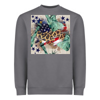 Storm statue of liberty leopard Heavyweight Sweatshirt - BundleAndBundleShop