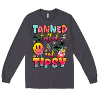 Smoke tanned tattled and tipsy Long Sleeve Tee - JahusDesignShop
