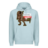 Blue Mist DADDY SAURUS REX Premium Hoodie - Bettercallsaul