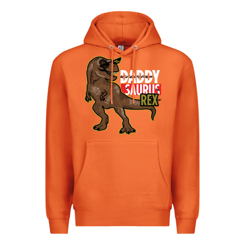 Daddy Saurus Rex Premium Hoodie by Bettercallsaul | Teevron