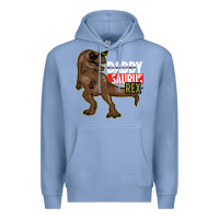 Colony Blue DADDY SAURUS REX Premium Hoodie - Bettercallsaul