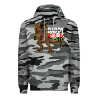 Slate Camo DADDY SAURUS REX Premium Hoodie - Bettercallsaul