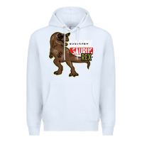White DADDY SAURUS REX Premium Hoodie - Bettercallsaul