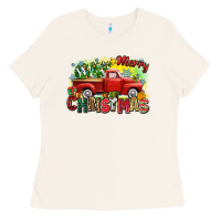 Bone merry christmas truck Ladies Tee - Zillion Design Studio